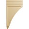 Ekena Millwork 5"W x 7 3/4"D x 14"H Large San Juan Wood Corbel, Alder CORW05X07X14SJAL - alternate 3